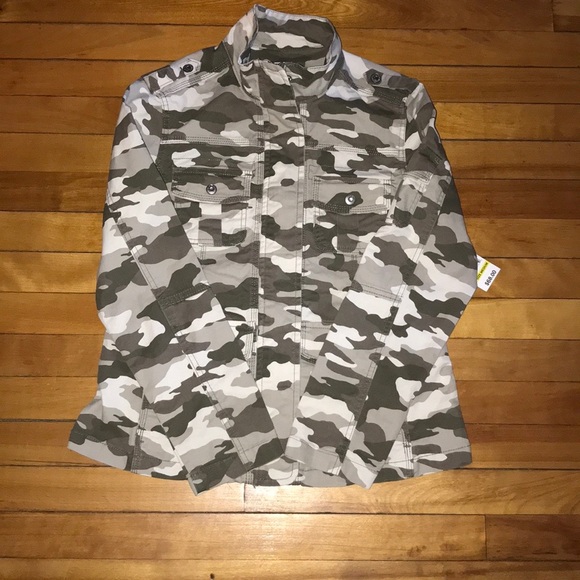 NWT💥Kensie Camo Utility Jacket💥 Sz. M - Picture 6 of 13